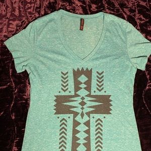 Teal t-shirt